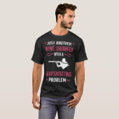 Trapshooting Trap Shooting Clay Doel Schieten T-shirt (Voorkant volledig)
