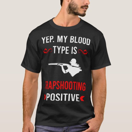 Trapshooting Trap Shooting Clay Doel Schieten T-shirt (Voorkant)