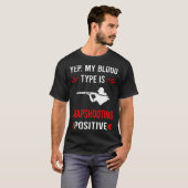 Trapshooting Trap Shooting Clay Doel Schieten T-shirt (Voorkant volledig)