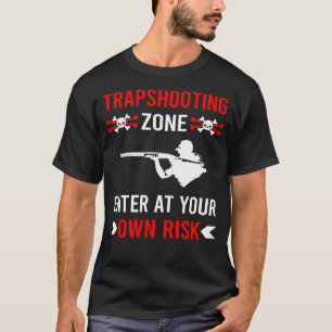 Trapshooting Trap Shooting Clay Doel Schieten T-shirt