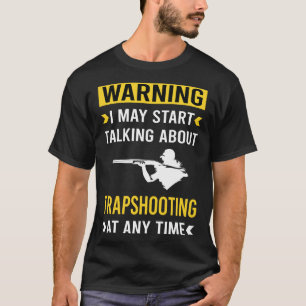 Trapshooting Trap Shooting Clay Doel Schieten T-shirt