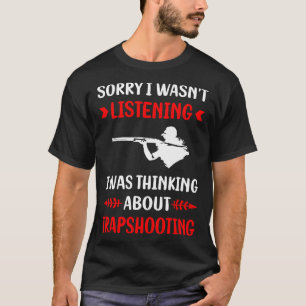 Trapshooting Trap Shooting Clay Doel Schieten T-shirt