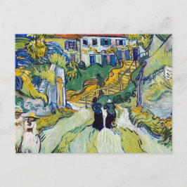Trapveld van Vincent van Gogh in Auvers Briefkaart