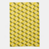 trapvormig patroon theedoek (Verticaal)