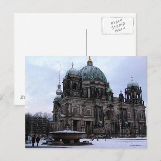 Tras la ventisca briefkaart (Voorkant / Achterkant)