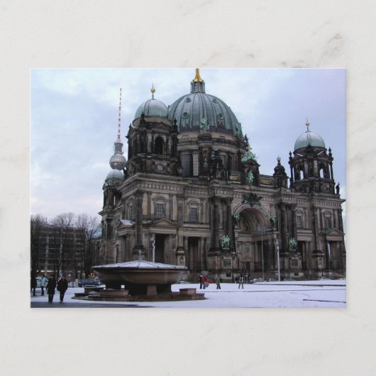 Tras la ventisca briefkaart (Voorkant)