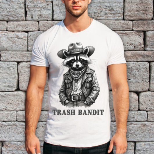 Trash Bandit Raccoon, Grappige Raccoon Lover Vinta T-shirt