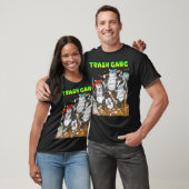 Trash bende raccoon en opossum t-shirt (Unisex)