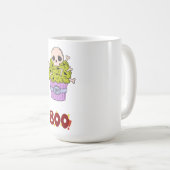 Trash Bin' Mannen T-shirt, Mannen Ghost T-shirts Koffiemok (Voorkant rechts)