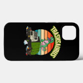 Trash Dinosaur Recyclen Trash Truck Case-Mate iPhone Case (Achterkant (horizontaal))