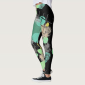 Trash Dive Modern Abstract Leggings (Links)