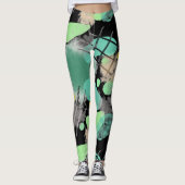 Trash Dive Modern Abstract Leggings (Voorkant)