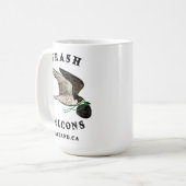 Trash Falcons Officiële Koffie Mok (Voorkant links)
