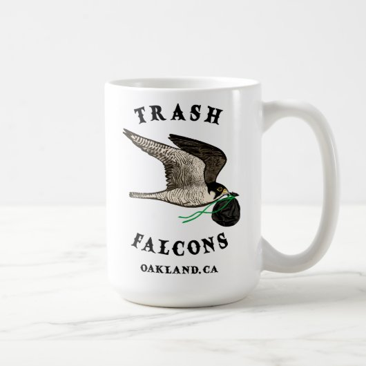 Trash Falcons Officiële Koffie Mok (Rechts)