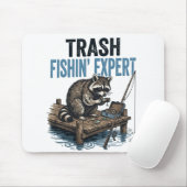 Trash Fishin' Expert Raccoon Muismat (Met muis)