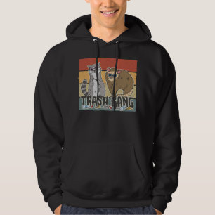Trash Gang Possum en Raccoon Hoodie