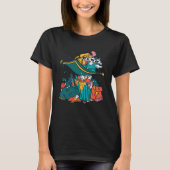 Trash garbage racoon couple cute t-shirt (Voorkant)