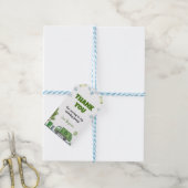 Trash Garbage Truck Birthday Dank je Label Cadeaulabel (Met Touw)