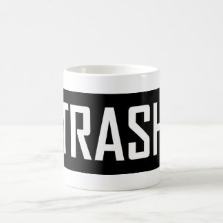 TRASH Hipster Cool Kind Trashy Earth Love Eco Koffiemok