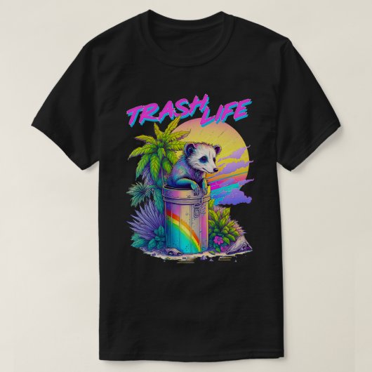 Trash Life T-shirt (Design voorkant)