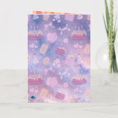 Trash Panda - Birthday Card - customizable name Kaart (Achterkant)