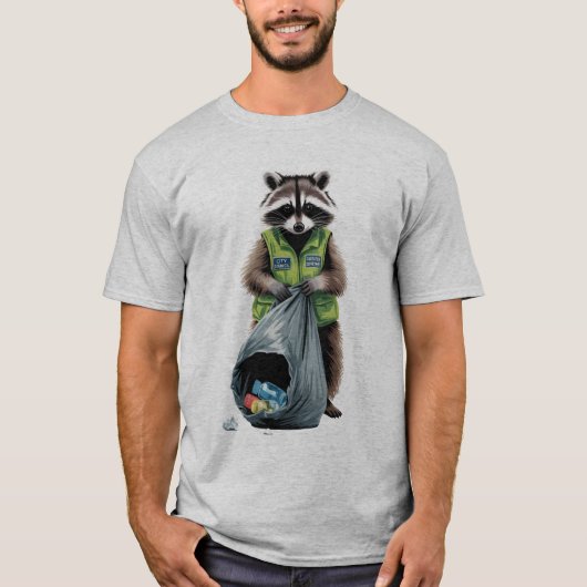 Trash Panda - Clueless T-shirt (Voorkant)
