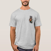 Trash Panda - Council Worker Borst Patch T-shirt (Voorkant)