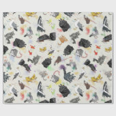 Trash Panda en Friends Cadeaupapier (Vlak)