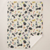 Trash Panda en Friends Sherpa Deken (Voorkant)