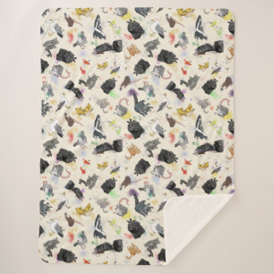 Trash Panda en Friends Sherpa Deken