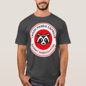 Trash Panda Express Gourmet Dumping Diving T-shirt (Voorkant)