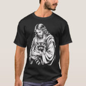 Trash Panda Jesus Raccoon Trashed Racoon Animal Ra T-shirt (Voorkant)