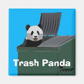 Trash Panda magnet (Voorkant)