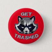 Trash Panda: Mensen Ronde Button 5,7 Cm (Voorkant)