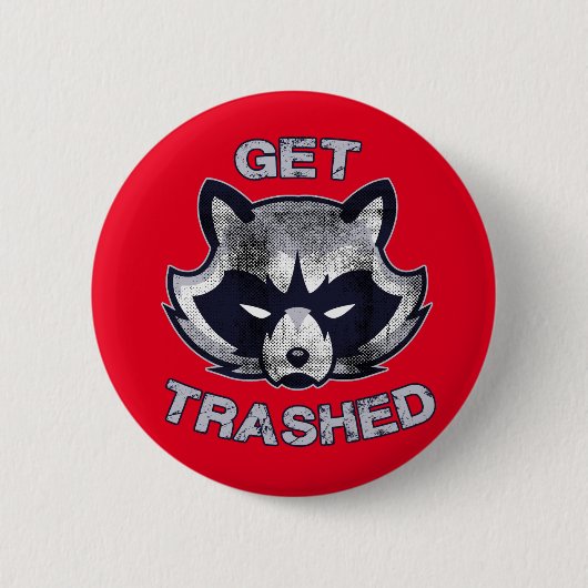 Trash Panda: Mensen Ronde Button 5,7 Cm (Voorkant)