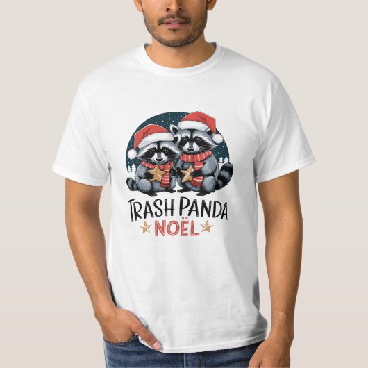 Trash Panda Noel T-shirt (Voorkant)