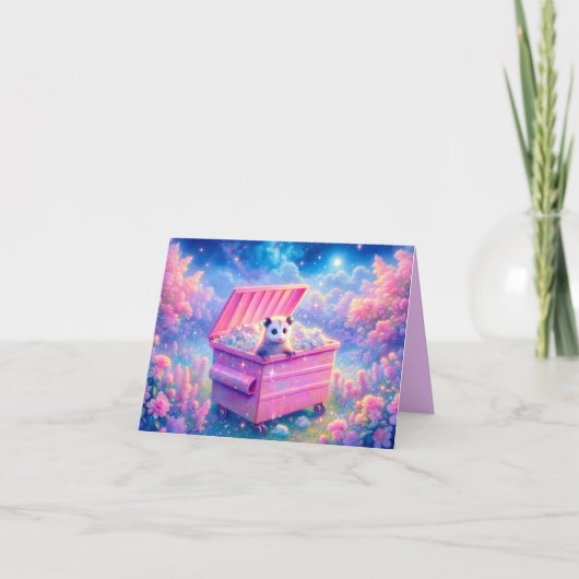 Trash Panda Opossum Notitiekaarten (Voorkant)