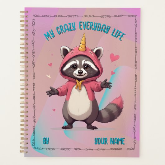 Trash Panda Planner - Planer - Customizable (Voorkant)