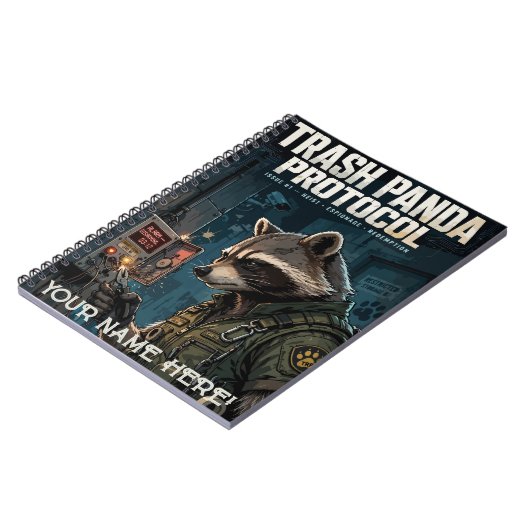 Trash Panda Protocol Notitieboek (Linkerzijde)