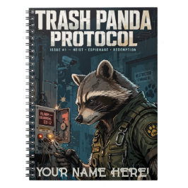 Trash Panda Protocol Notitieboek