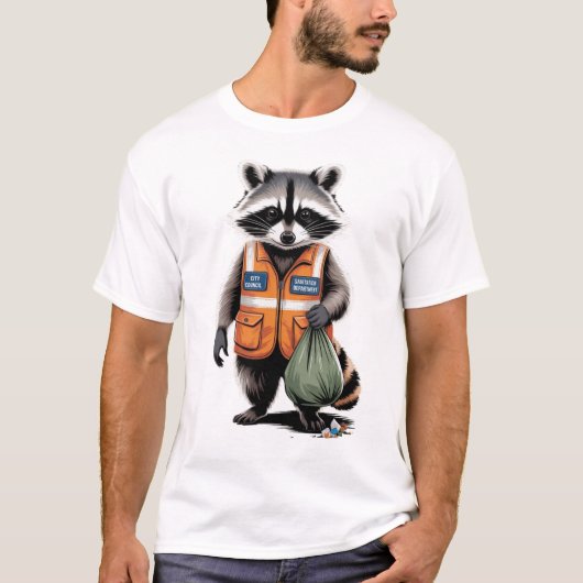 Trash Panda - Raadswerker T-shirt (Voorkant)