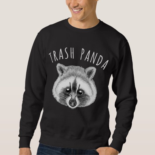 Trash Panda Raccoon Trui (Voorkant)