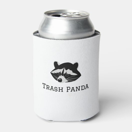 Trash Panda - Racoon Blikjeskoeler (Blikje Voorkant)