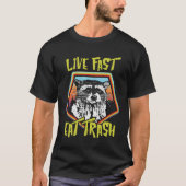 Trash Panda Racoon Dier Gift Grappig Design Idee T-shirt (Voorkant)