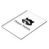 Trash Panda - Racoon Notitieboek (Linkerzijde)