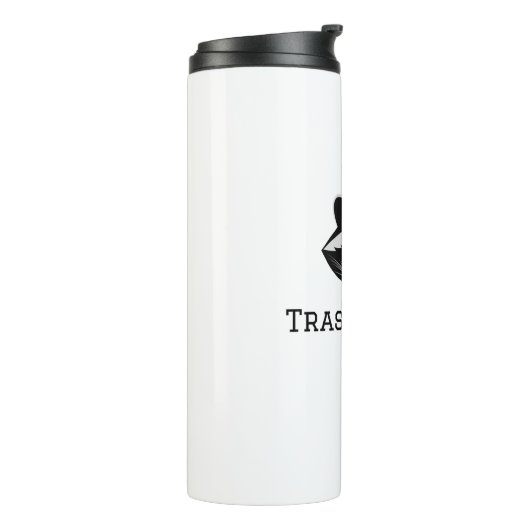 Trash Panda - Racoon Thermosbeker (Gedraaid links)