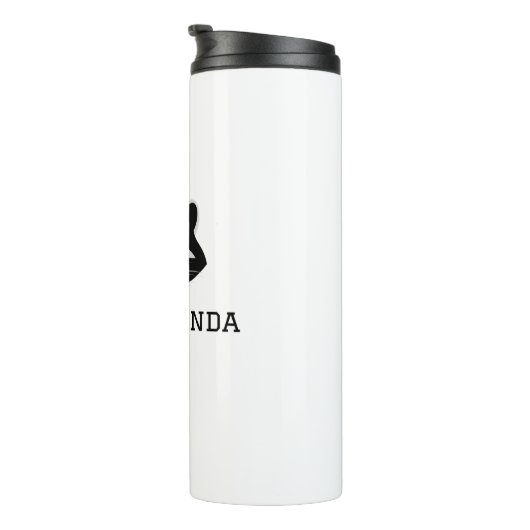 Trash Panda - Racoon Thermosbeker (Geroteerd rechts)