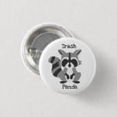 Trash Panda Ronde Button 3,2 Cm (Voorkant /achterkant)