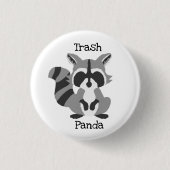 Trash Panda Ronde Button 3,2 Cm (Voorkant)