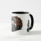 Trash Panda - Stortwagen Mok (Voorkant rechts)